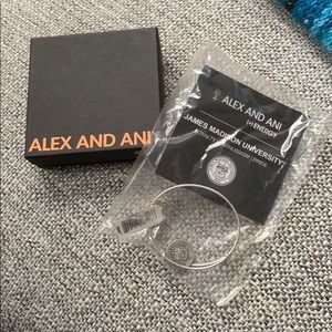 Alex and Ani James Madison University bracelet